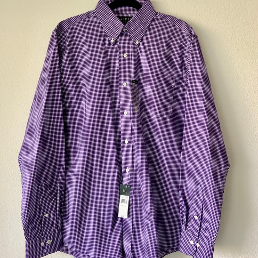 NEW RALPH LAUREN DRESS SHIRT